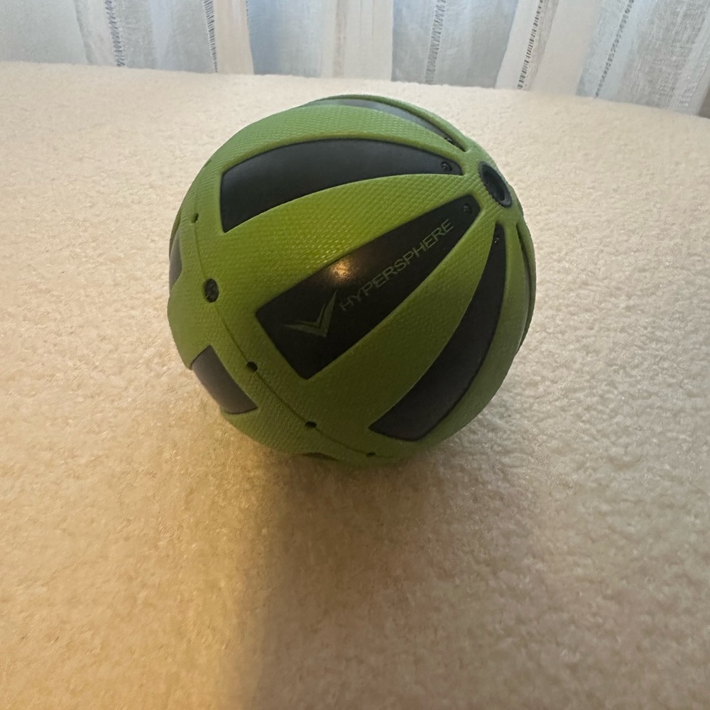 Green and Black Hypersphere Massage Ball